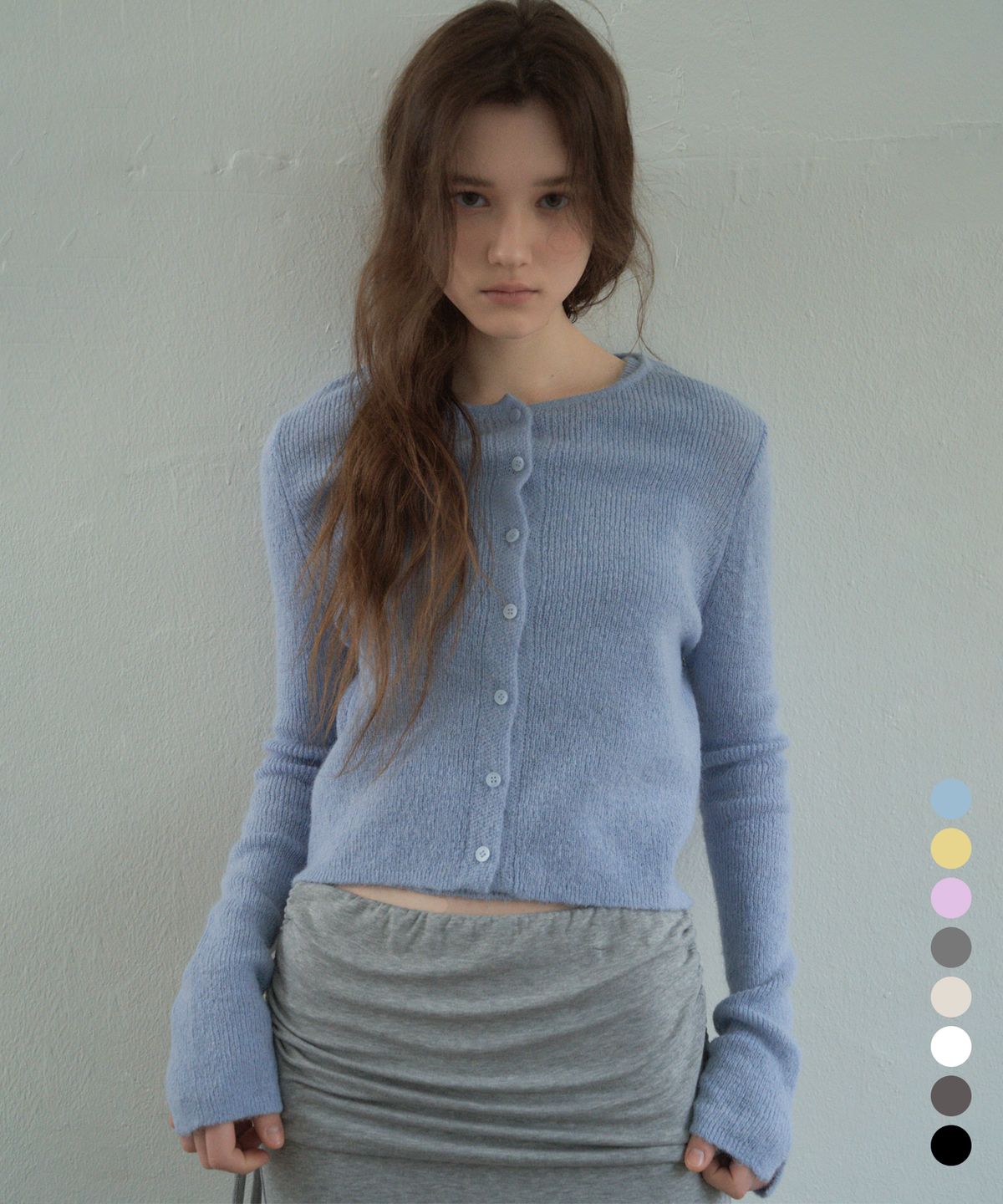 씨타(CITTA) Essential Wool Round Knit Cardigan_CTK238(8color)
