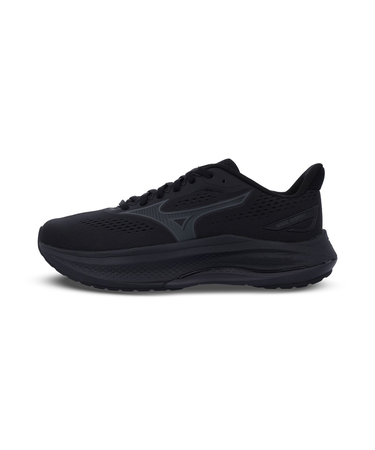 미즈노(MIZUNO) (남성) 웨이브 인스파이어 22 슈퍼와이드 - 블랙:블랙 샌드:블랙 / J1GC264506