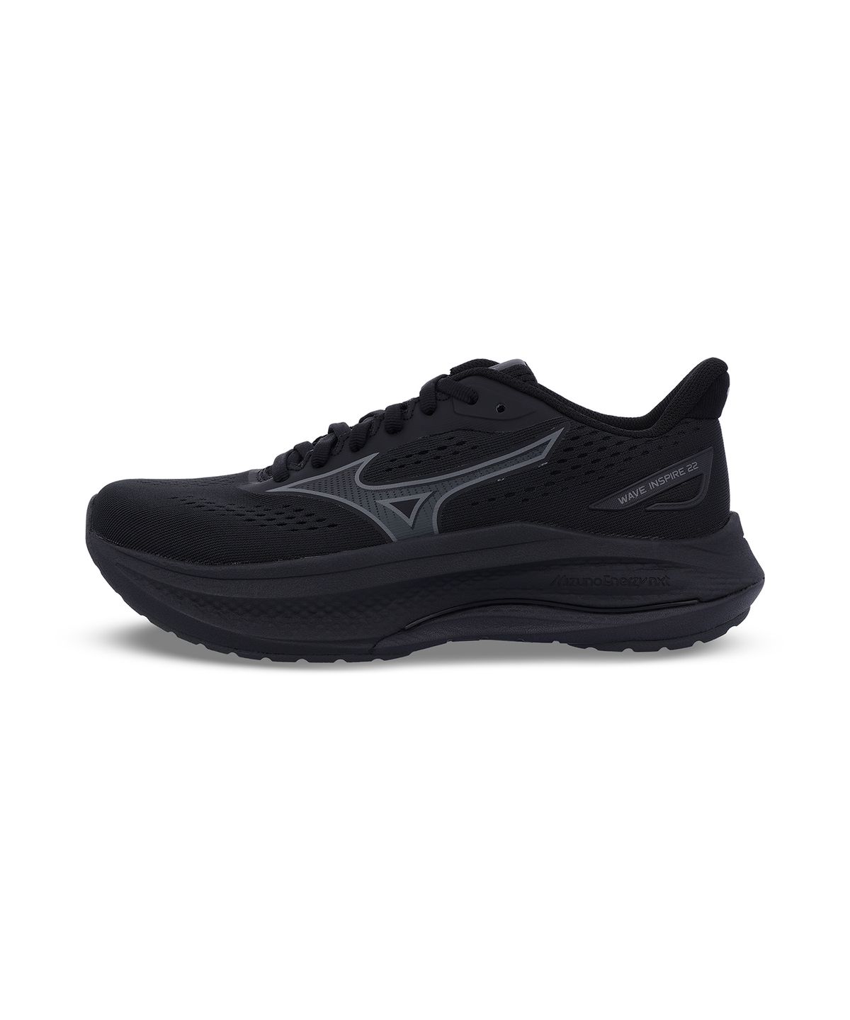 미즈노(MIZUNO) (여성) 웨이브 인스파이어 22 슈퍼와이드 - 블랙:블랙 샌드:블랙 / J1GD264526