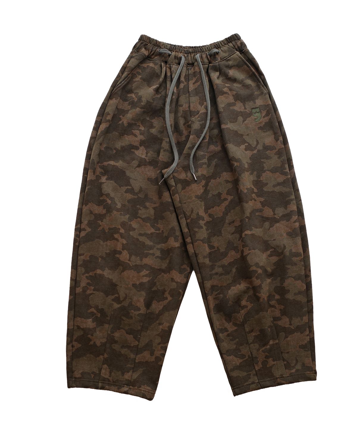 어낫띵(A NOTHING) VINTAGE CAMOUFLAGE SWEAT PANTS (Khaki)