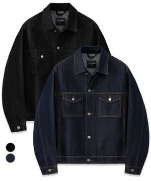 시그니처 워시드 데님자켓 2Color