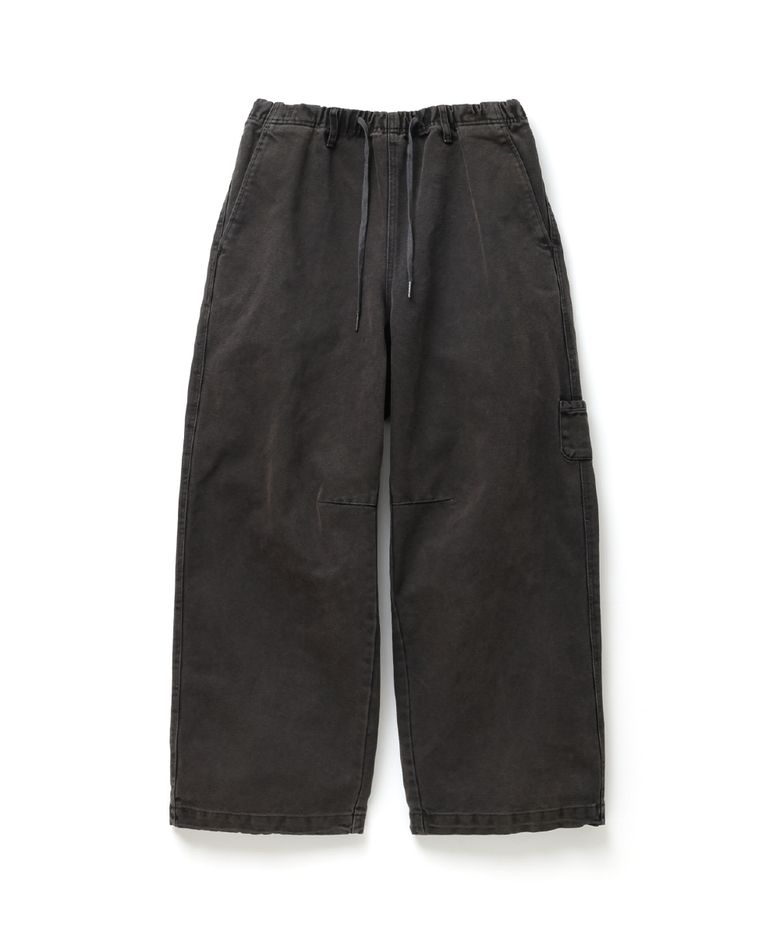 Over Duck Pants Over Dyed Charcoal