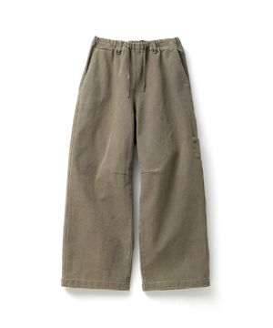 Over Duck Pants Washed Beige