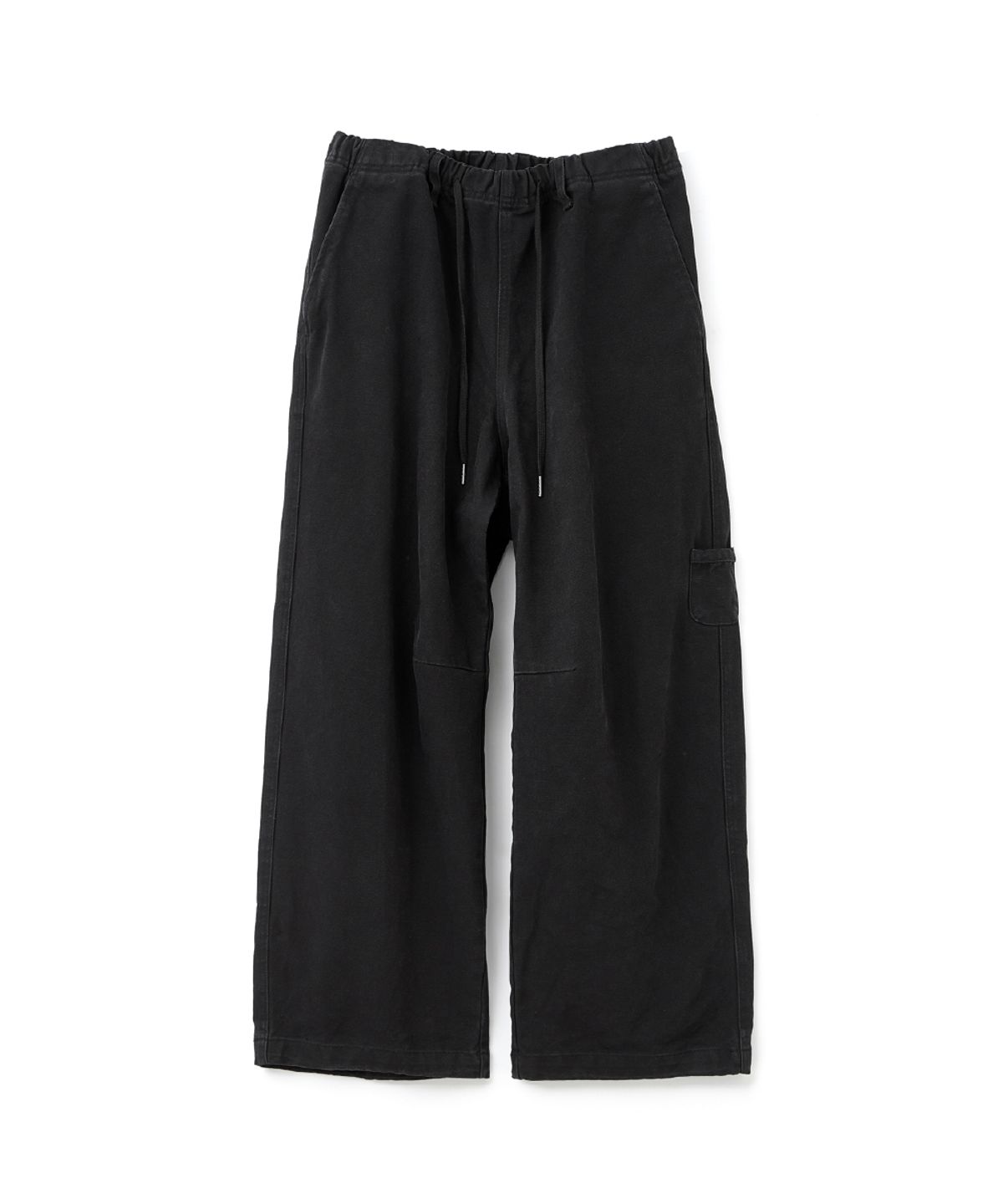 해칭룸(HATCHINGROOM) Over Duck Pants Washed Black