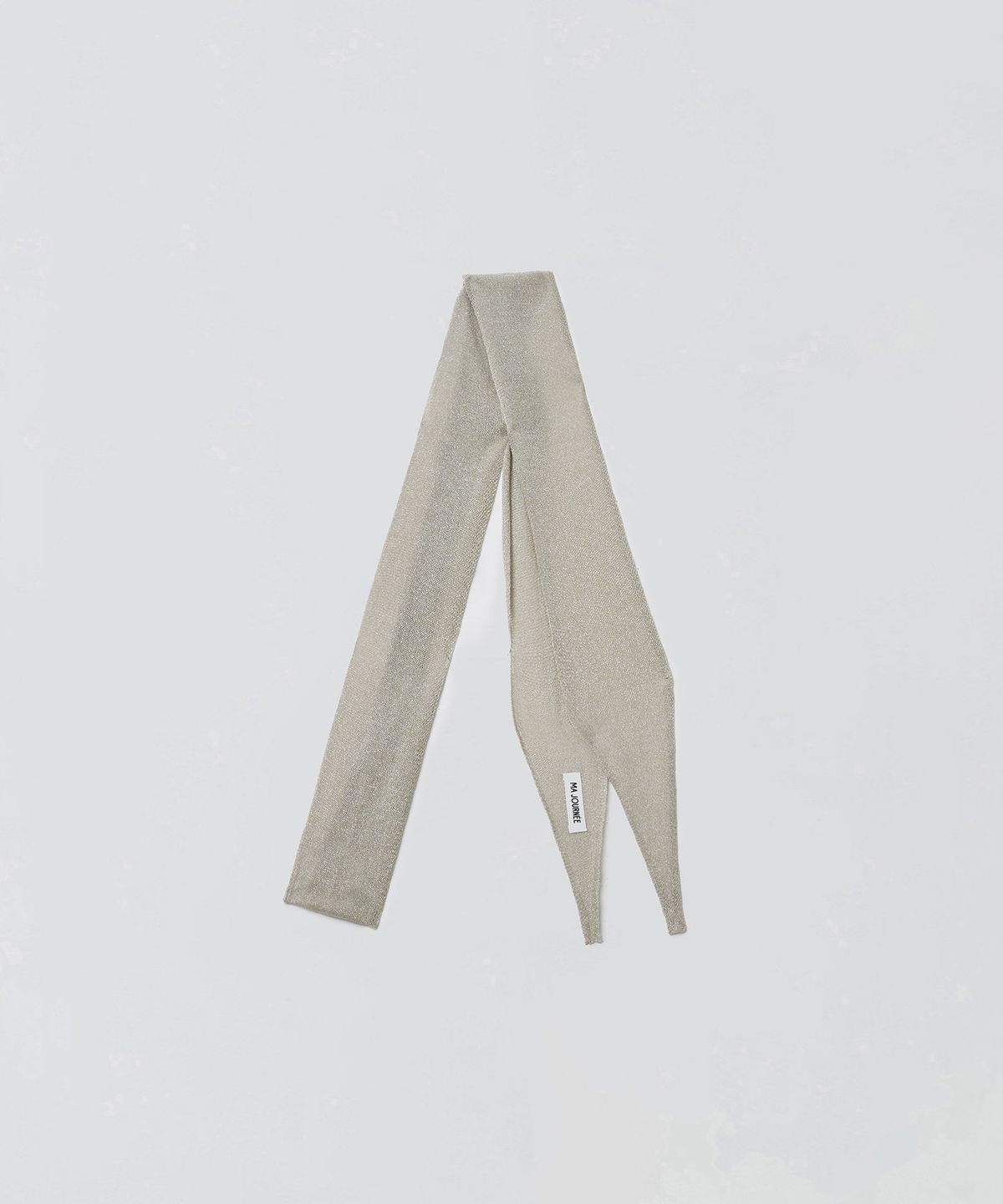 마조네(MA JOURNEE) METAL SLIM MUFFLER_BEIGE