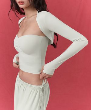 슈러그 볼레로 가디건