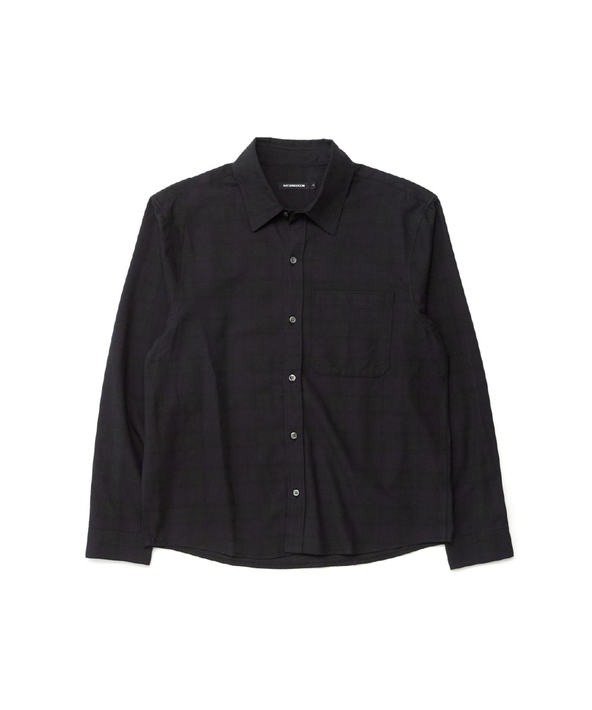 해칭룸(HATCHINGROOM) Regular Shirt Black Watch