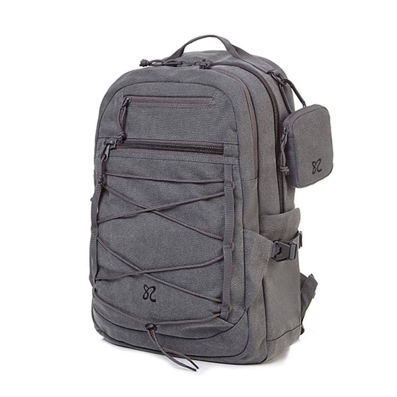 ZIION 번지 코튼 백팩 GREY UR508002