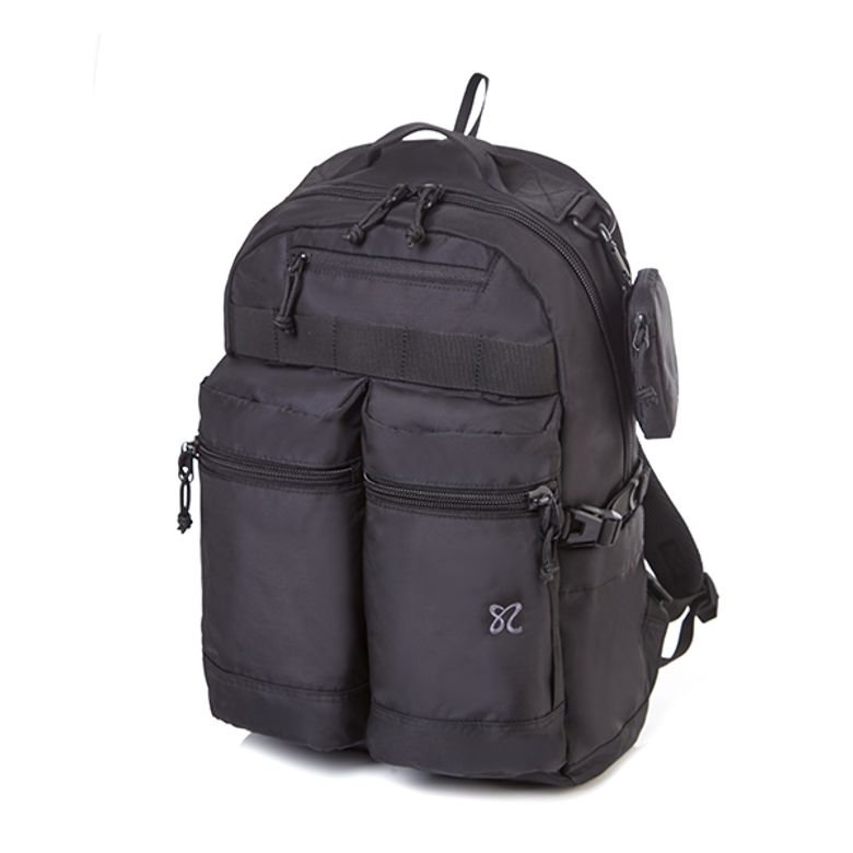 ZIION 캡슐 백팩 BLACK UR509003