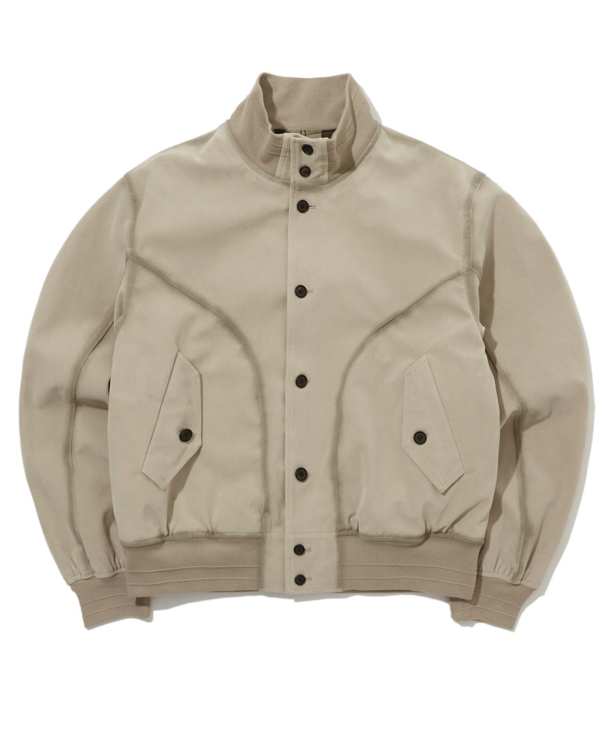 펜필드(PENFIELD) [TRAILWEAR]포우 스웨이드 A-1 자켓 아이보리_FS1WJ30U