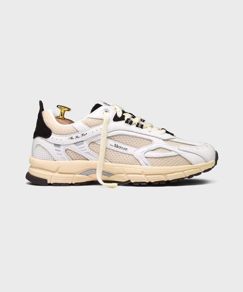 (U) 더 리런 빈티지 나파 화이트/브라운 THE RE-RUN VINTAGE NAPPA WHITE/ BROWN