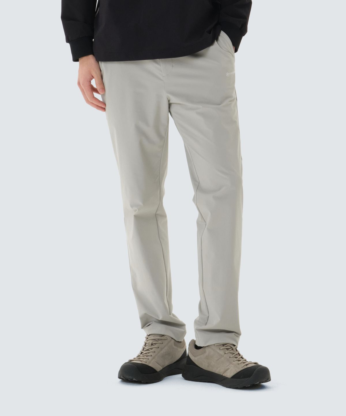 스노우피크 어패럴(SNOWPEAK APPAREL) 라고 슬림 팬츠 (S26SMTPT28) Light Gray