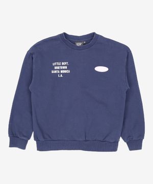 로고 크루넥 셋업 Navy M