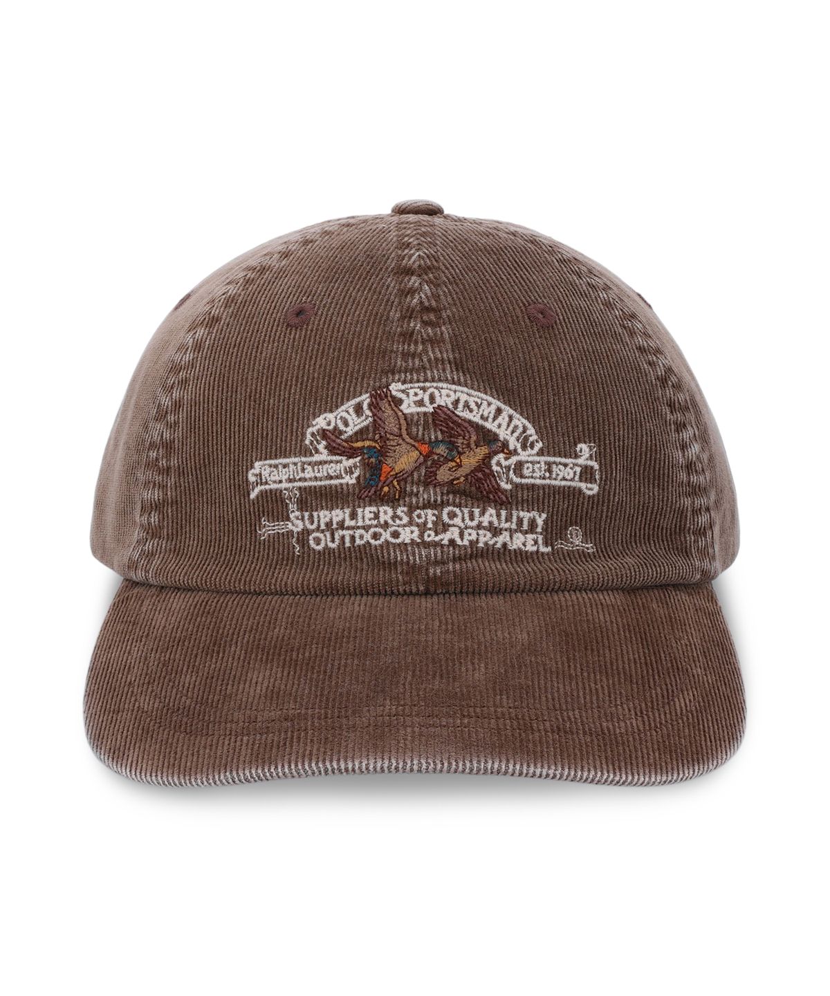 폴로 랄프 로렌(POLO RALPH LAUREN) 폴로 스포츠맨 코듀로이 캡-브라운