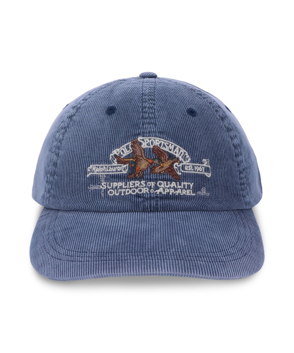 폴로 랄프 로렌(POLO RALPH LAUREN) 폴로 스포츠맨 코듀로이 캡-네이비