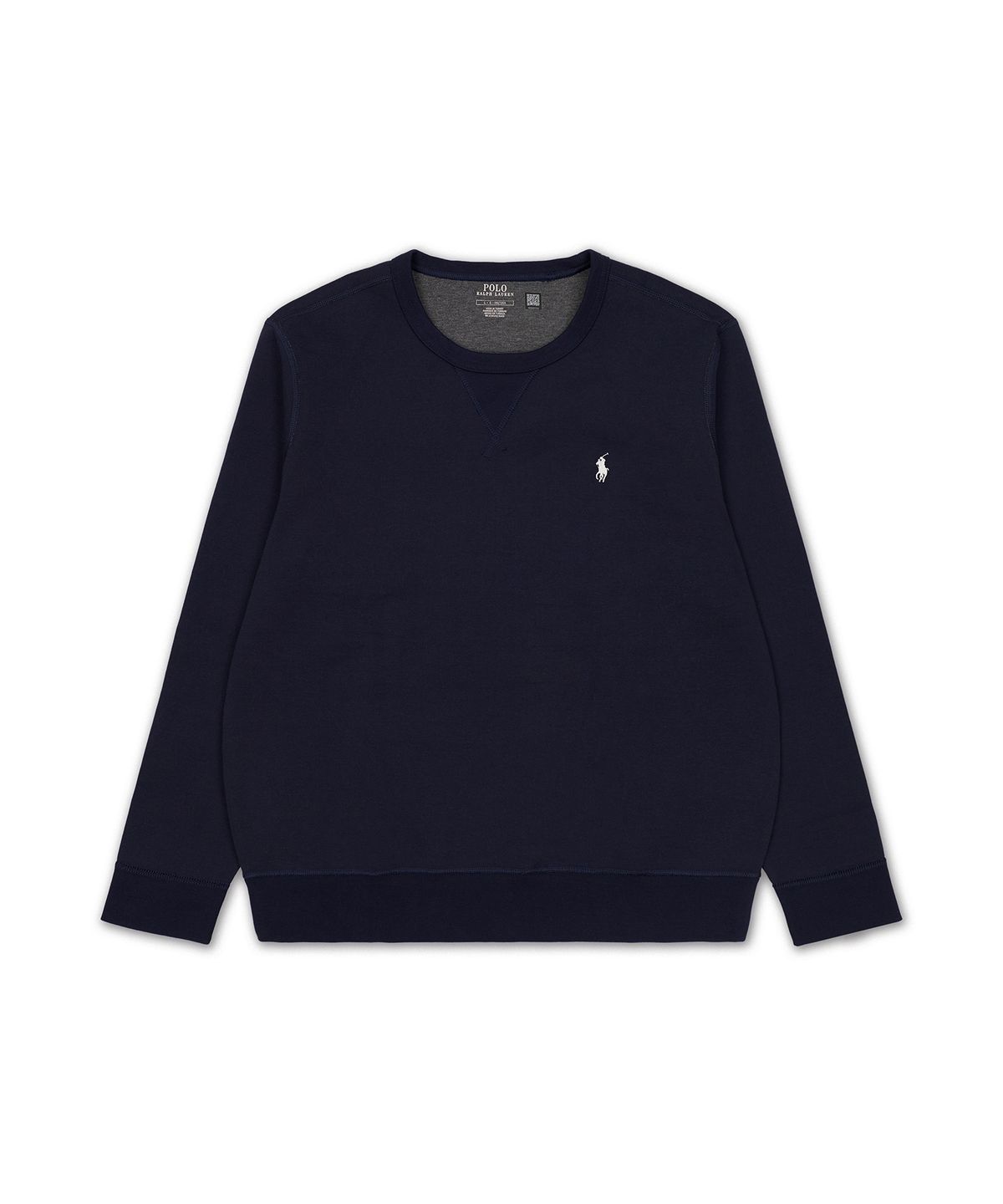 폴로 랄프 로렌(POLO RALPH LAUREN) 더블 니트 스웨트셔츠-네이비