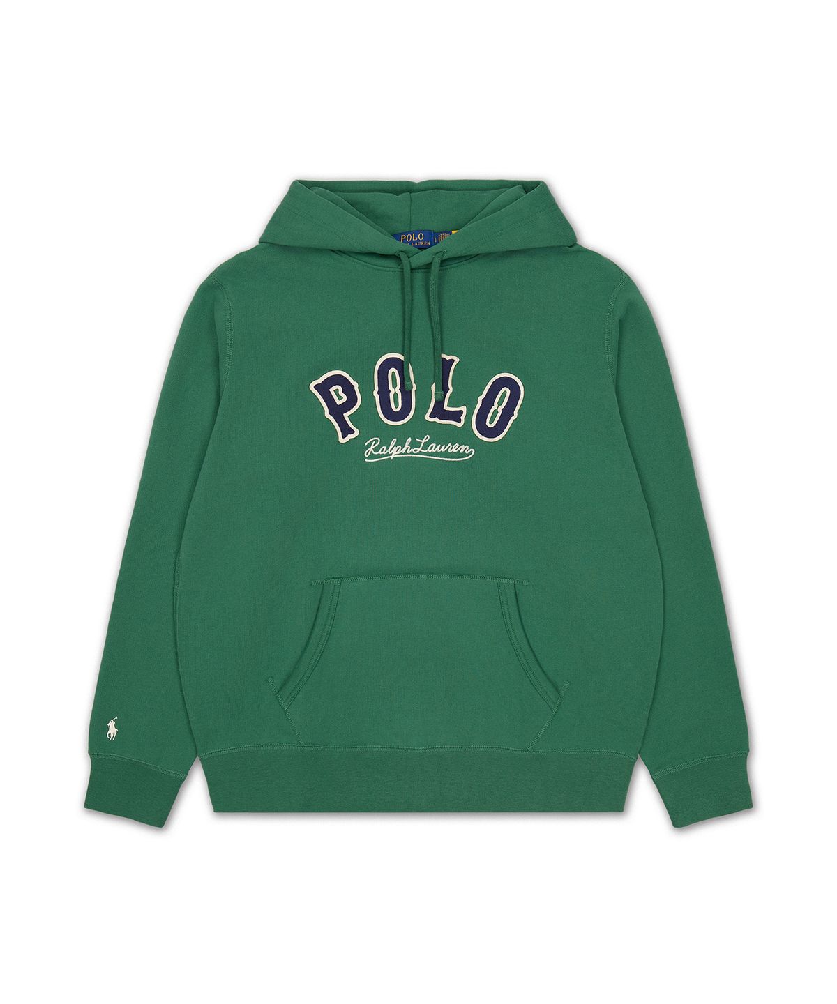 폴로 랄프 로렌(POLO RALPH LAUREN) RL 플리스 웨스턴 로고 후디-그린