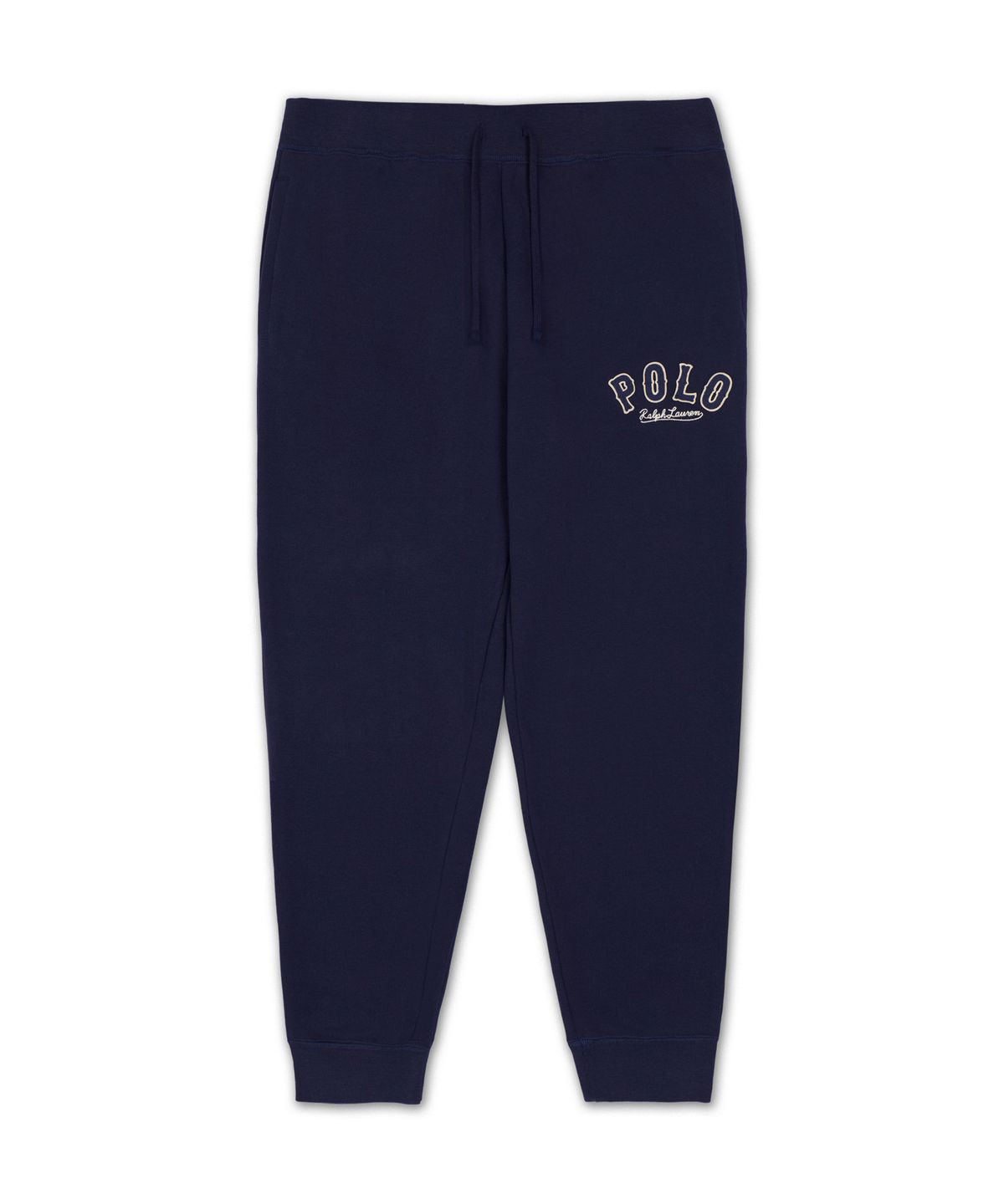 폴로 랄프 로렌(POLO RALPH LAUREN) RL 플리스 웨스턴 로고 조거 팬츠-네이비