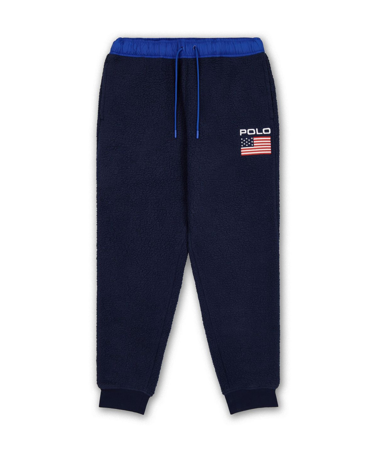 폴로 랄프 로렌(POLO RALPH LAUREN) 플래그 플리스 스웨트팬츠-네이비