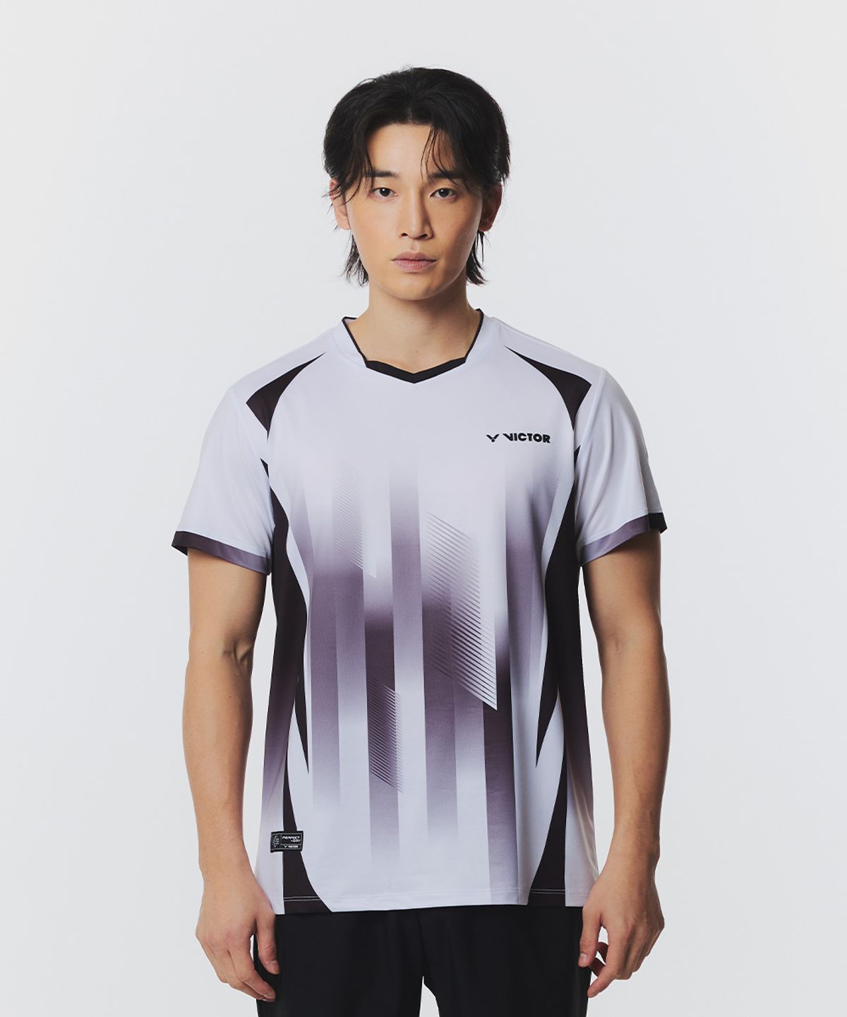 빅터(VICTOR) FADE STRIPE 배드민턴 남성 티셔츠 (VT26AGW001M)