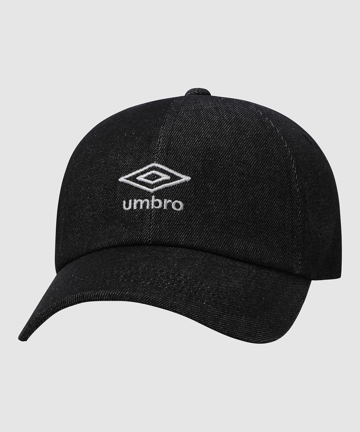 엄브로(UMBRO) 에센셜 데님 볼캡 흑청 UR123CCP13