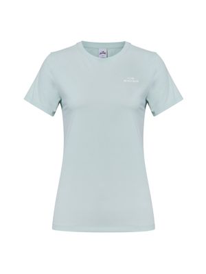 POP 잠재권축 여성 반팔 라운드 티셔츠_Light Mint