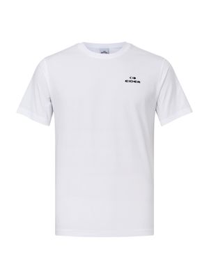 POP 잠재권축 남성 반팔 라운드 티셔츠_White