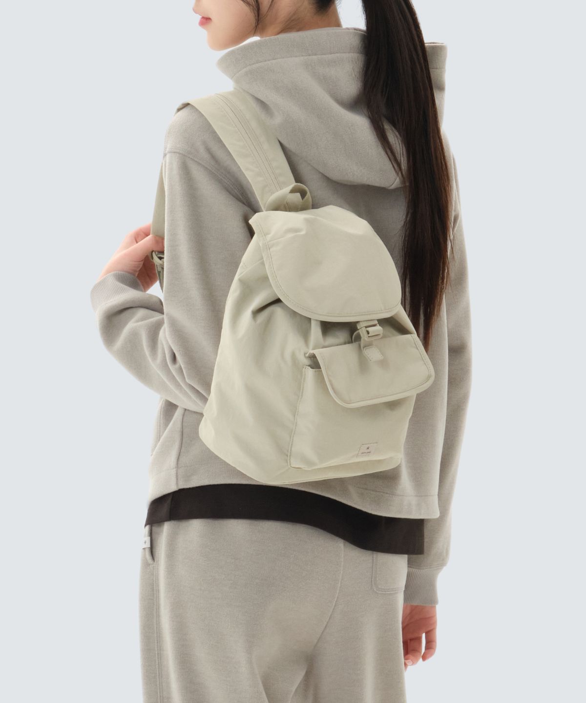 스노우피크 어패럴(SNOWPEAK APPAREL) 캠플 미니 백팩 9L (S26ZWCBP13) Light Beige