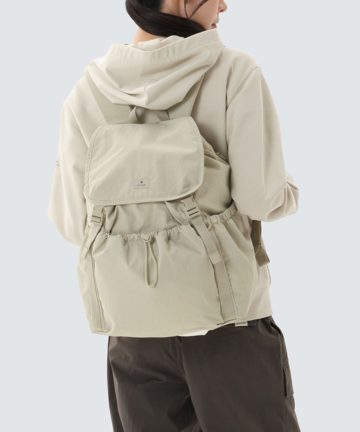 스노우피크 어패럴(SNOWPEAK APPAREL) 캠플 백팩 25L (S26ZUCBP14) Light Beige