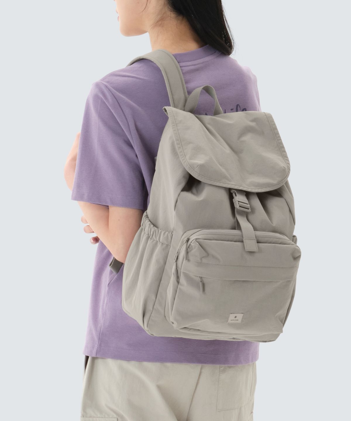 스노우피크 어패럴(SNOWPEAK APPAREL) 캠플 백팩 15L (S26ZUCBP11) Fog Gray