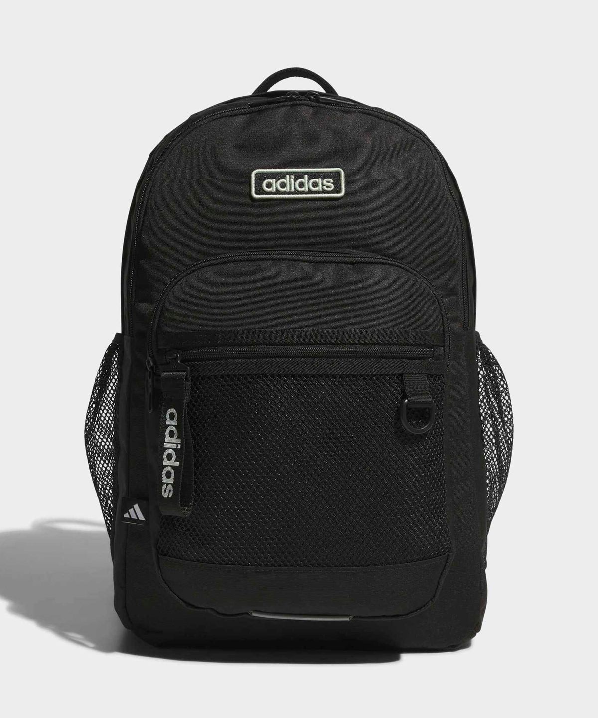 아디다스(ADIDAS) 백 투 스쿨 백팩 리니어 로고 - 블랙:라이트그린 / KE7430