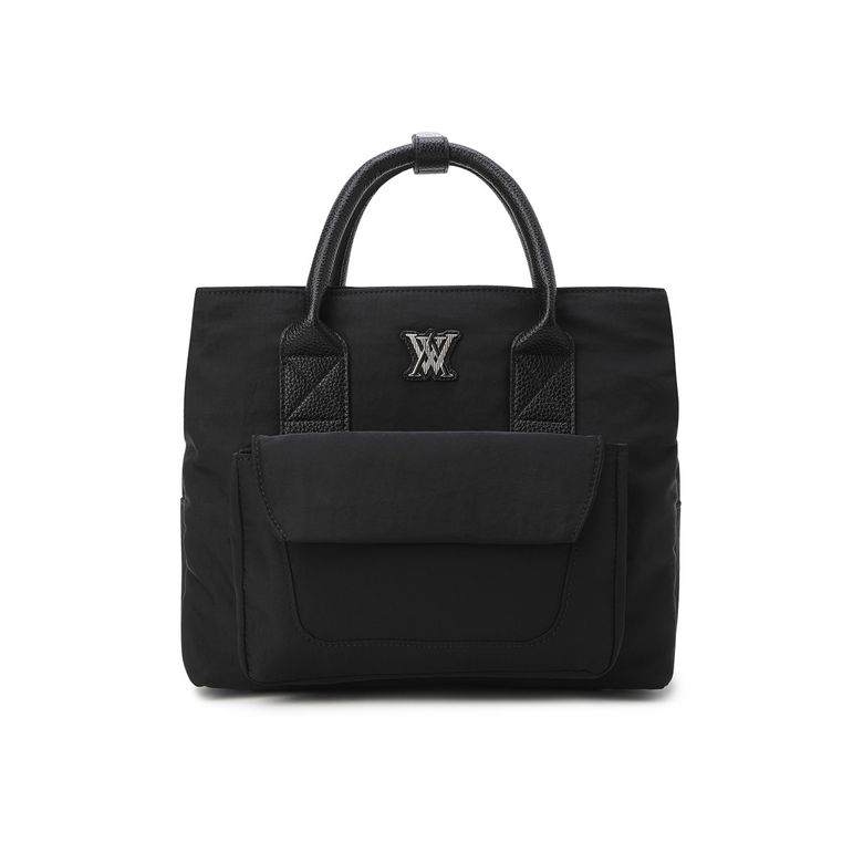 WOMEN OUT POCKET TOTE BAG_BK