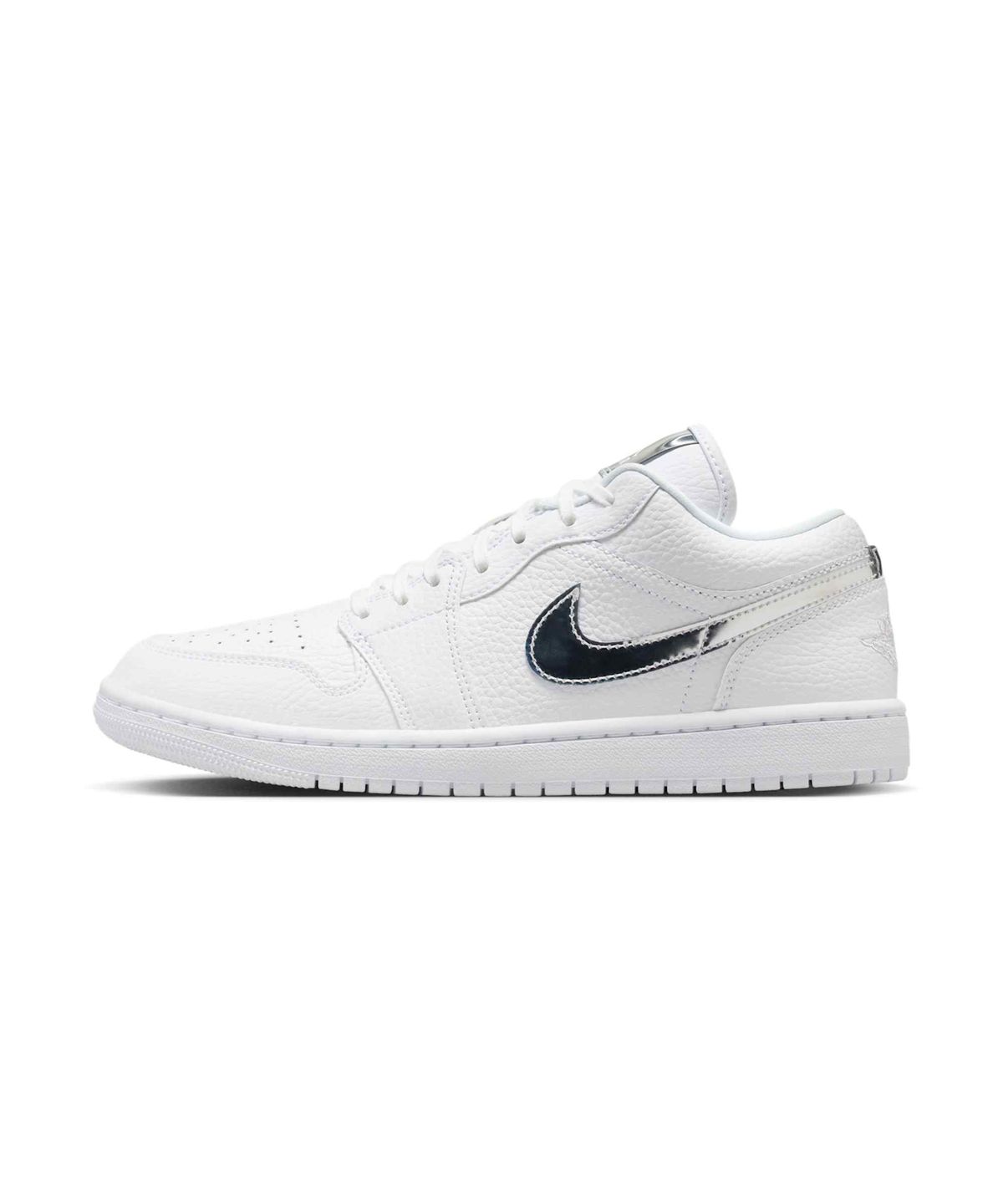 나이키(NIKE) 에어 조던 1 로우 SE W - 화이트:메탈릭 실버:화이트 / IQ9381-100
