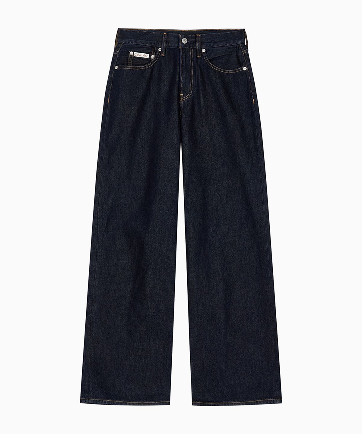 캘빈클라인 진(CALVIN KLEIN JEANS) 여성 와이드레그 데님 47F735G N8D
