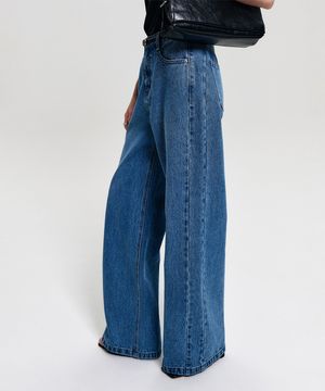 리네아 스트레이트 데님 팬츠_블루 / LINEA STRAIGHT DENIM PANTS_BLUE