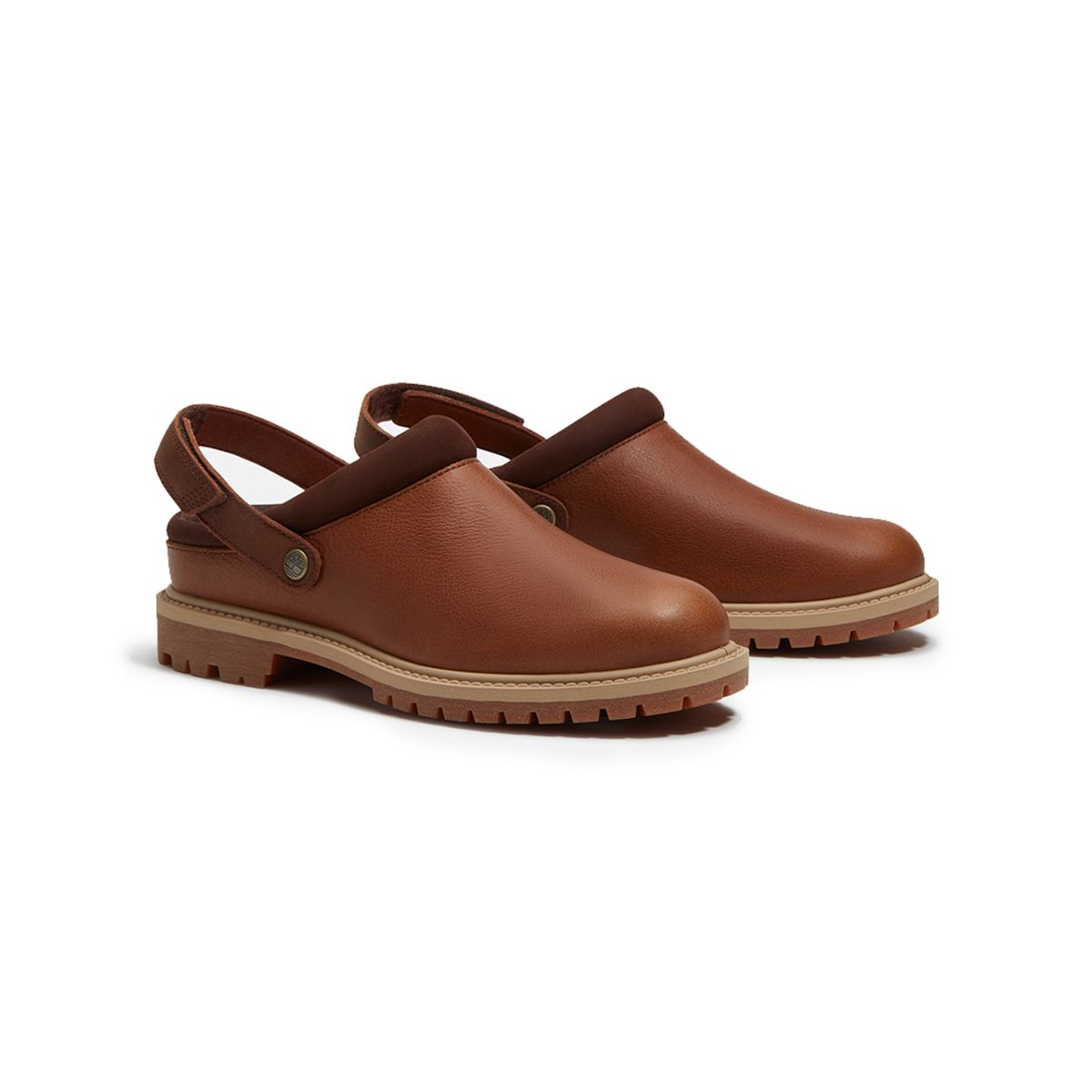 팀버랜드(TIMBERLAND) 여성 프리미엄 클로그 브라운_TB0A2PSBEM61