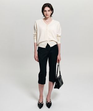 카렌 카프리 팬츠_블랙 / KAREN CAPRI PANTS_BLACK