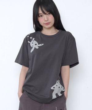 터틀 하우스 티셔츠 [차콜]