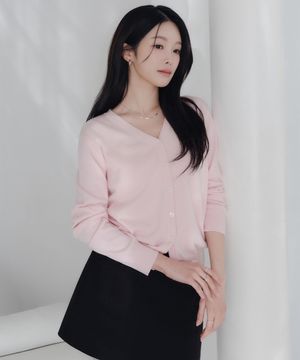 [지구 PICK] 그레이스풀 실크 에센셜 니트 가디건 / GRACEFUL SILK ESSENTIAL KNIT CARDIGAN_4colors