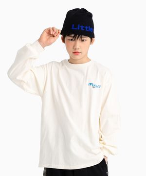 타이포 레터링 티셔츠 Ivory