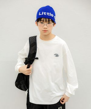 백 프린팅 로고 티셔츠 White Circle