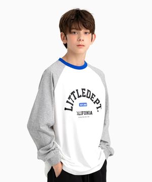 캘리프 라글란 티셔츠 White