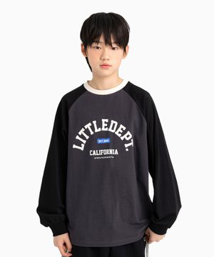 캘리프 라글란 티셔츠 Black