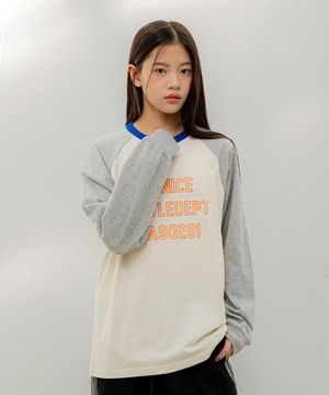 베니스 라글란 티셔츠 Ivory