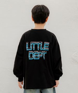 그래피티 롱 슬리브 티셔츠 Black