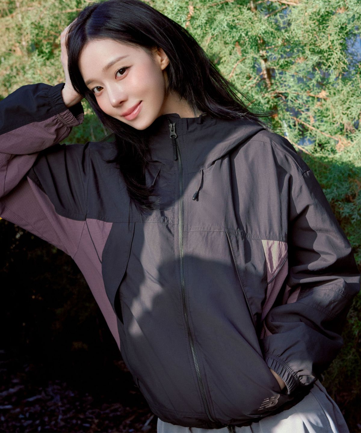 뉴발란스(NEW BALANCE) NBNAG21303 / UNI 740 Shifted 우븐 자켓 (GRAYISH BROWN)