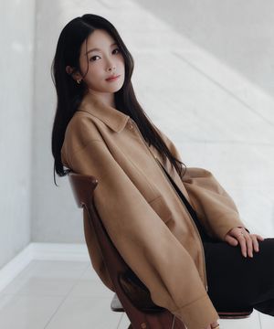 하니 블루종 스웨이드 자켓_브라운 / HANI BLOUSON SUEDE JACKET_BROWN