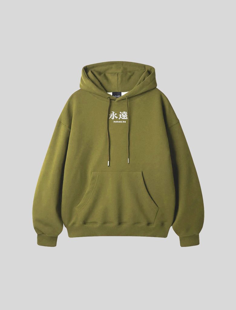 영원(永遠) 헤비 후드  [MOSS GREEN]