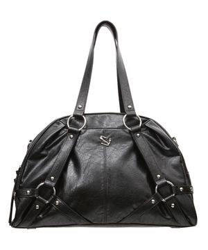 [키짱 착용] HARNESS BOSTON BAG BLACK