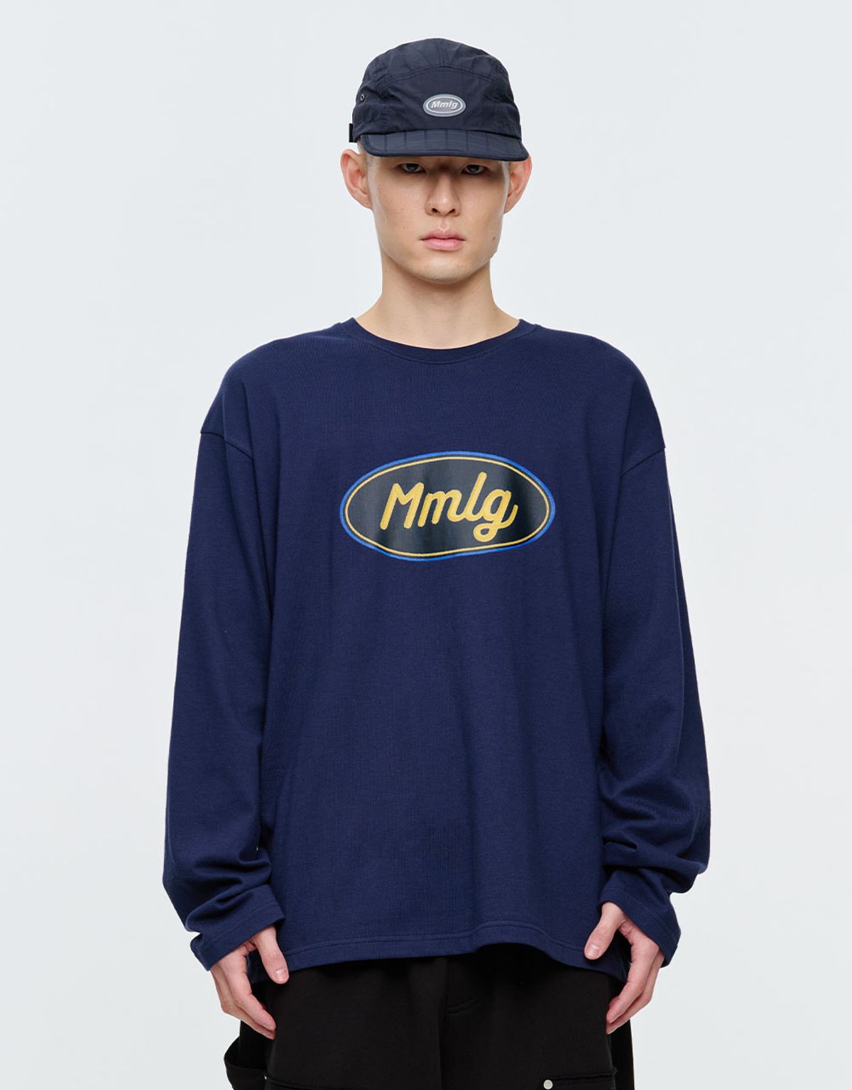 엠엠엘지(MMLG) MMLG CURLY LSV-T (AUTHENTIC NAVY)